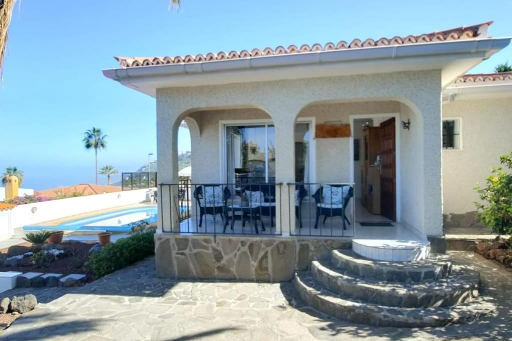 Heated Pool With Sea View Tranquil Retreat At Malvasia Garden Sauzal