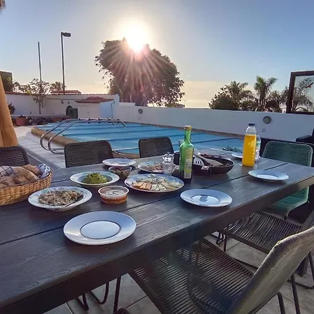 Heated Pool With Sea View Tranquil Retreat At Malvasia Garden Sauzal Exterior photo