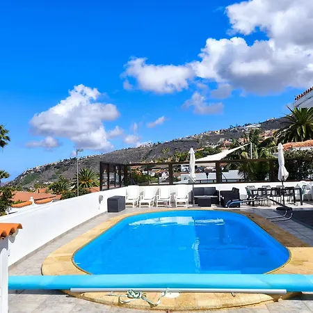 Heated Pool With Sea View Tranquil Retreat At Malvasia Garden Sauzal Exterior photo